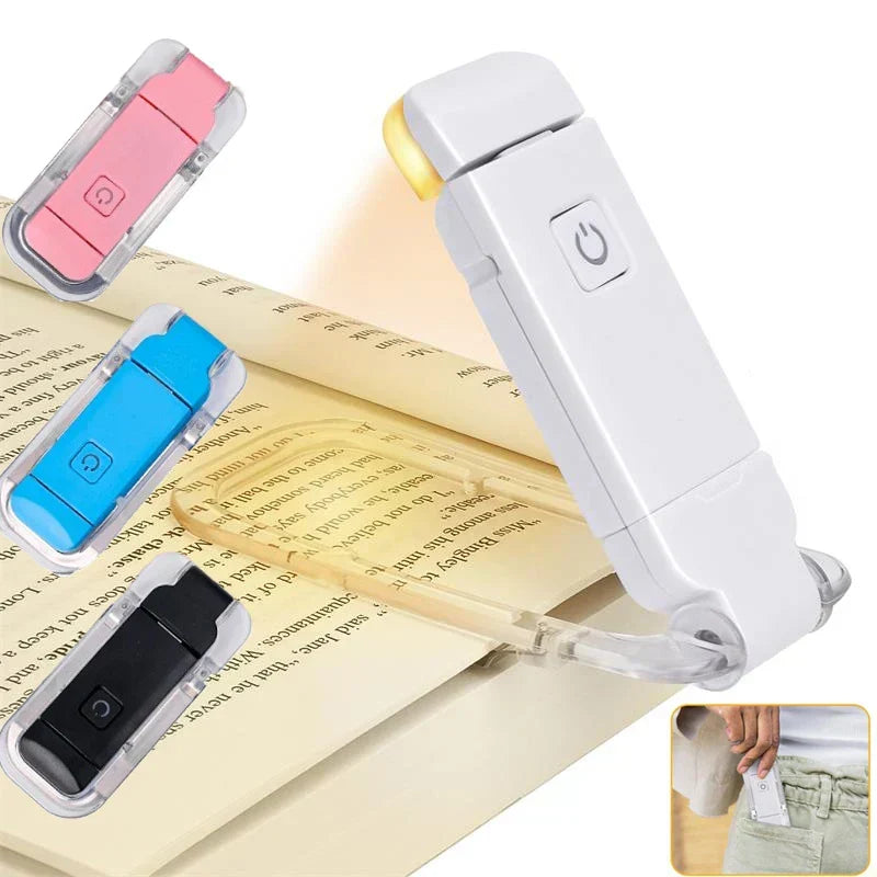 Novalume Reading Light – Portable Rechargeable LED Book Lamp | Eye-Friendly Adjustable Reading Light