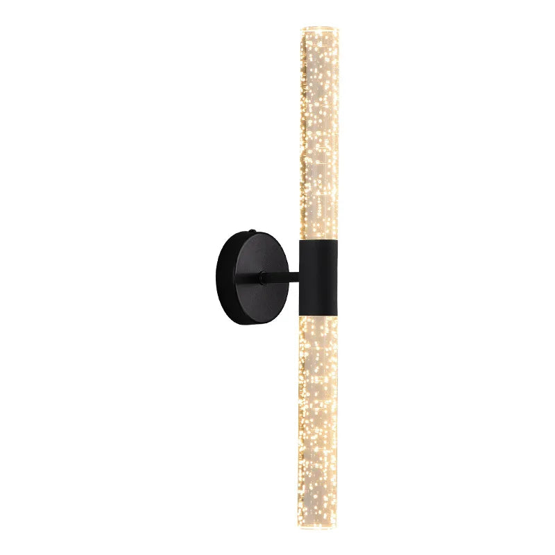 LumiGlas Crystal Wall Light – Luxury Bubble LED Sconce | Modern Designer Accent Lighting