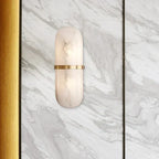 Imperia Marble Wall Light – Luxury Up & Down Sconce | Designer Ambient Lighting