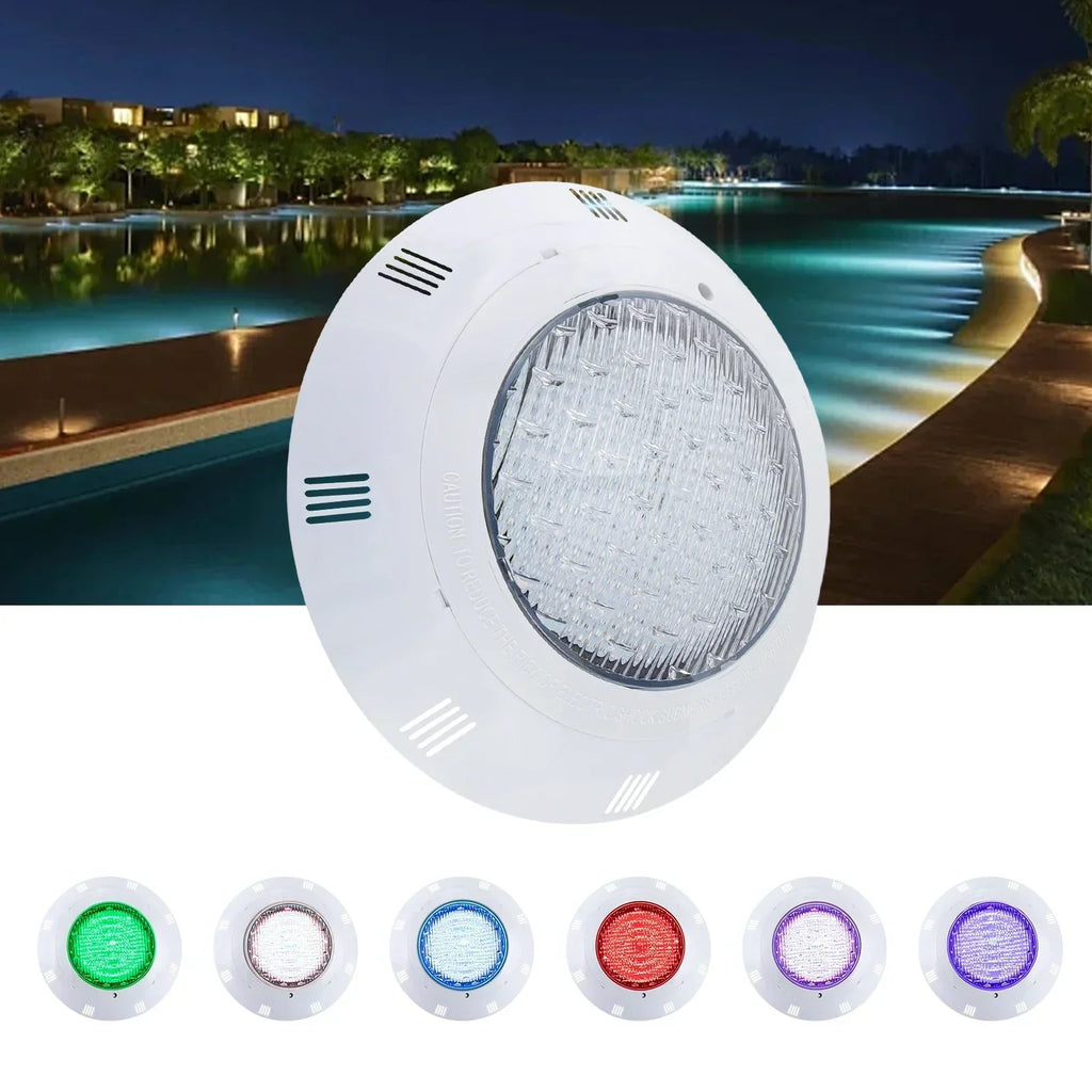 AQUAGLOW 360 RGB LED Pool Light – IP68 Waterproof Underwater Lighting | 36W RGB Pool Illumination