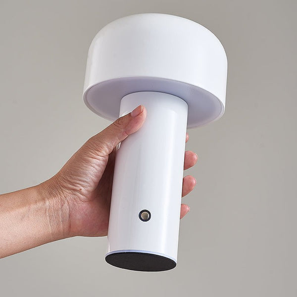 Milano Glow Rechargeable Mushroom Lamp – Cordless Italian Designer Lighting | Dimmable Ambient LED