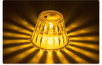 Crystal LED Accent Table Lamp – Colour Changing Touch Night Light | Decorative Bedside Lamp | Elegant Mood Lighting