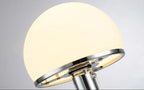 Luméhaus Table Lamp – Nordic Glass & Chrome Designer Lamp | Modern Ambient Lighting for Elegant Interiors