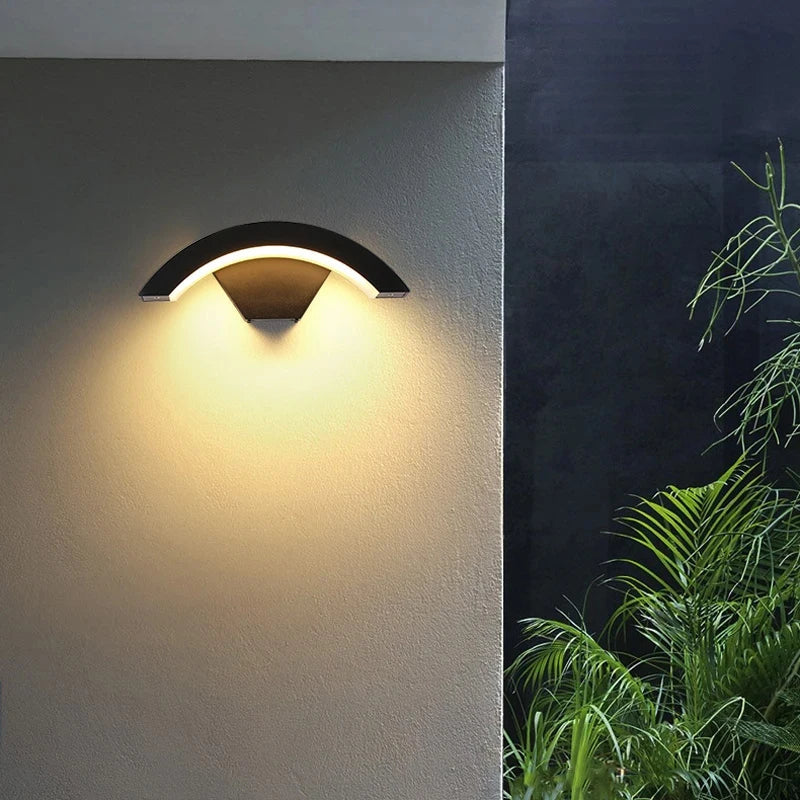 Auralux Motion Wall Light – IP65 Outdoor LED Wall Lamp | Smart Sensor Lighting for Modern Exteriors