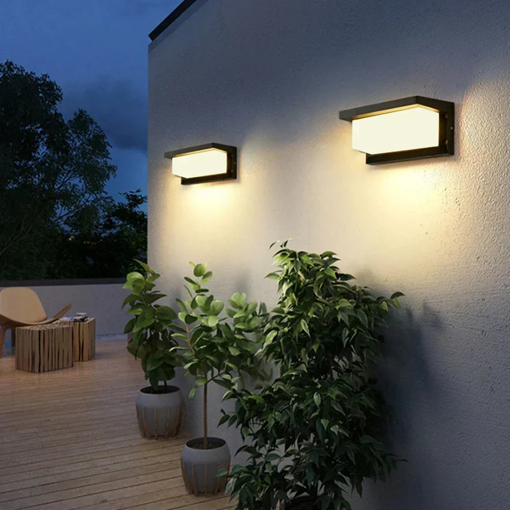 SentriBeam LED Outdoor Wall Light – Motion Sensor Waterproof Wall Lamp | IP65 Exterior Security Lighting