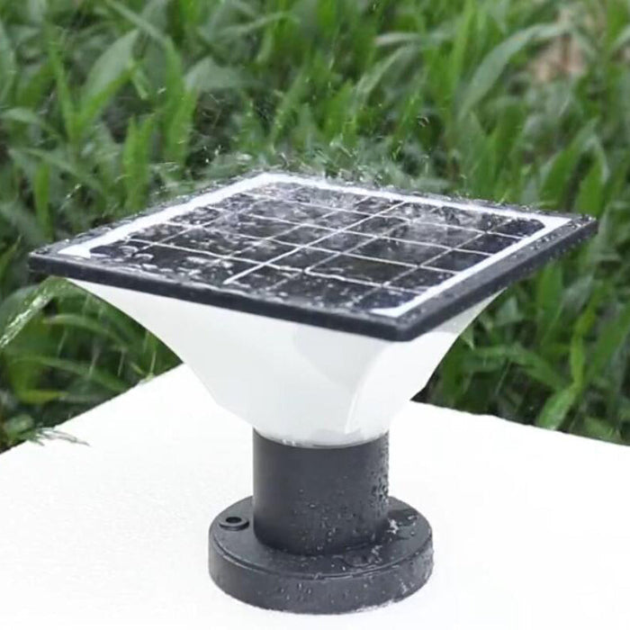 Waterproof Solar Pillar Light – Outdoor LED Post Light | IP65 Solar Garden & Fence Lighting