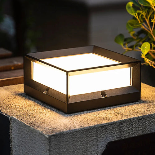 Altivara Outdoor Pillar Light – Modern LED Garden Post Lamp | Weatherproof Exterior Lighting for Pathways & Entrances