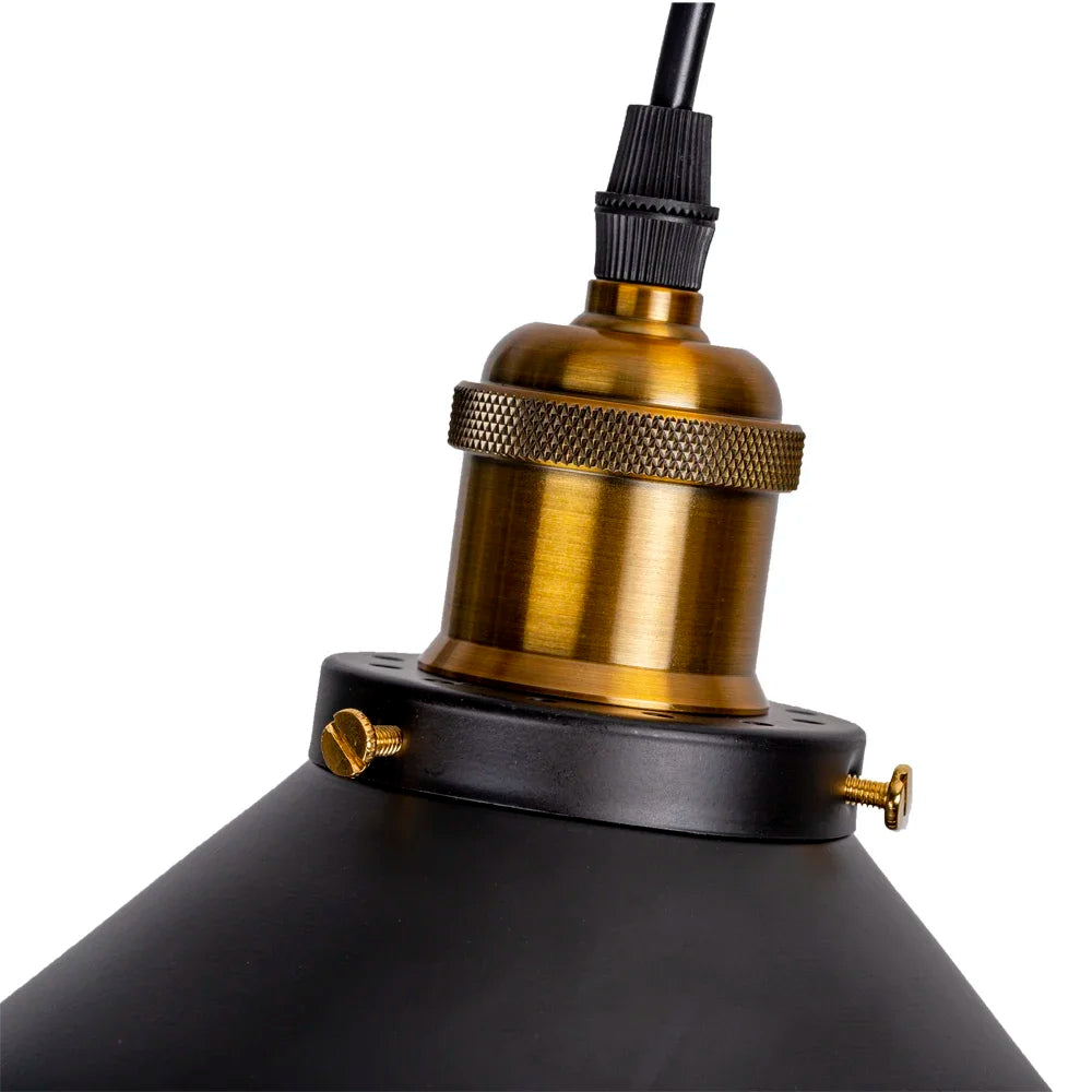 Ferrova Vintage Pendant Light – Industrial LED Hanging Lamp | Retro Loft Lighting for Modern Interiors