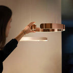 Elvara Linear Pendant Light – Minimalist LED Dining Table Lamp | Modern Adjustable Hanging Light for Kitchen Islands & Contemporary Interiors