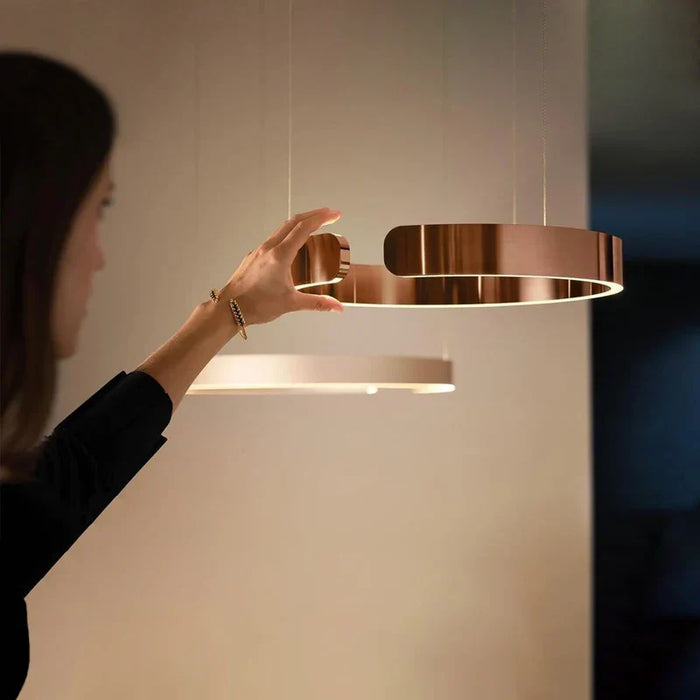 Elvara Linear Pendant Light – Minimalist LED Dining Table Lamp | Modern Adjustable Hanging Light for Kitchen Islands & Contemporary Interiors