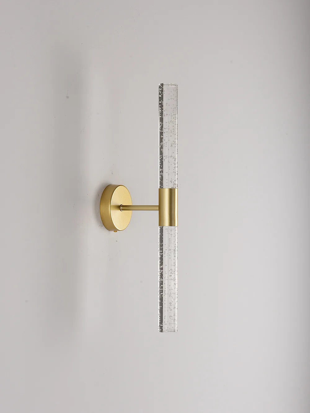 LumiGlas Crystal Wall Light – Luxury Bubble LED Sconce | Modern Designer Accent Lighting