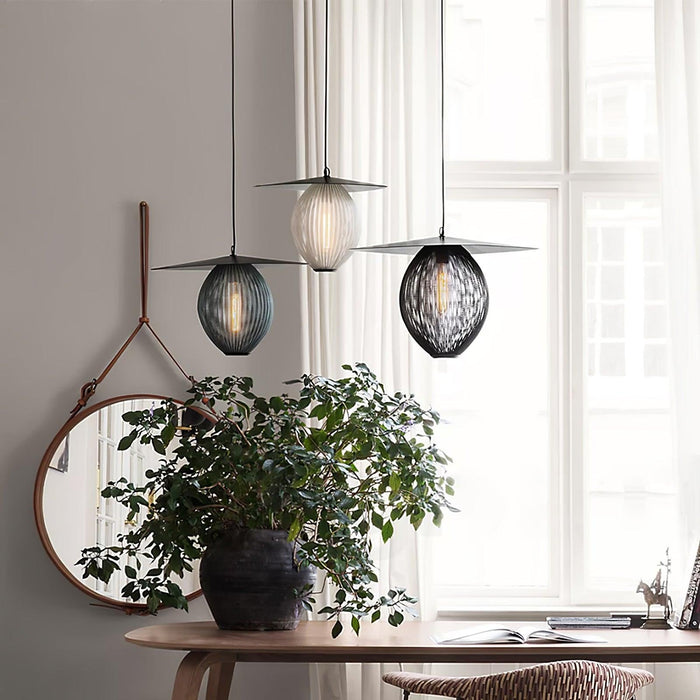 Orbita Satellite Pendant Light – Mid-Century Modern Metal Hanging Lamp | Sculptural Nordic Ceiling Lighting