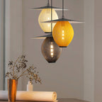 Orbita Satellite Pendant Light – Mid-Century Modern Metal Hanging Lamp | Sculptural Nordic Ceiling Lighting