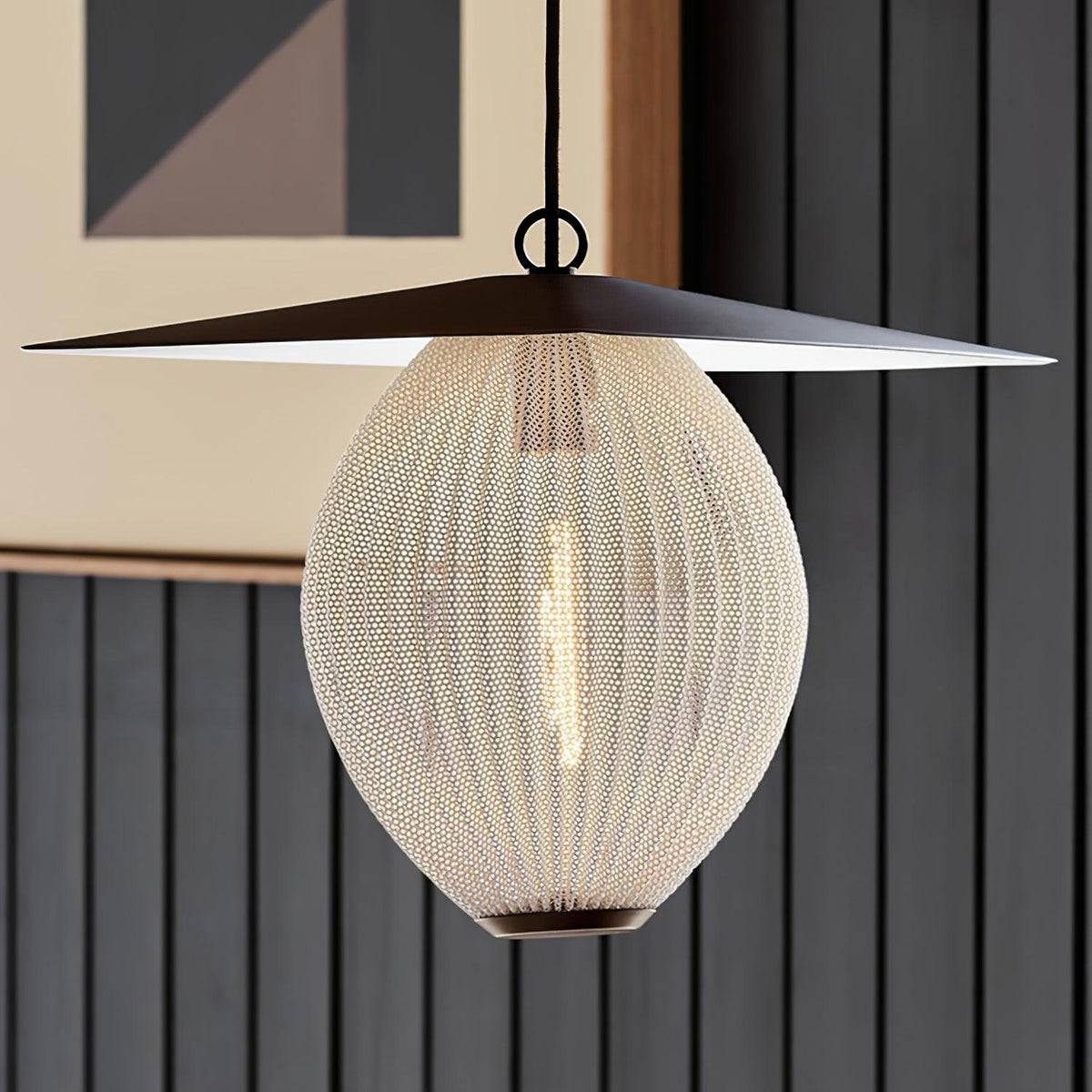 Orbita Satellite Pendant Light – Mid-Century Modern Metal Hanging Lamp | Sculptural Nordic Ceiling Lighting
