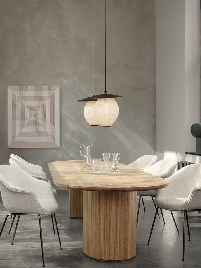 Orbita Satellite Pendant Light – Mid-Century Modern Metal Hanging Lamp | Sculptural Nordic Ceiling Lighting