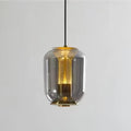 Savannah Black Glass Pendant Light – Modern Elegant Hanging Lamp | Luxury Smoked Glass Ceiling Lighting