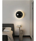 Orvello Round Wall Light – Bauhaus LED Wall Lamp | Modern Up & Down Ambient Lighting