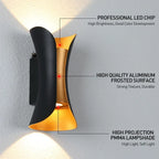ScandiGlow LED Wall Light – Waterproof Indoor & Outdoor Up & Down Wall Lamp | Modern Aluminium Lighting