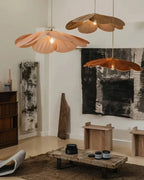 Floral Fabric Pendant Light – Designer E26 Ceiling Lamp | Artistic Ambient Lighting | Contemporary Statement Feature