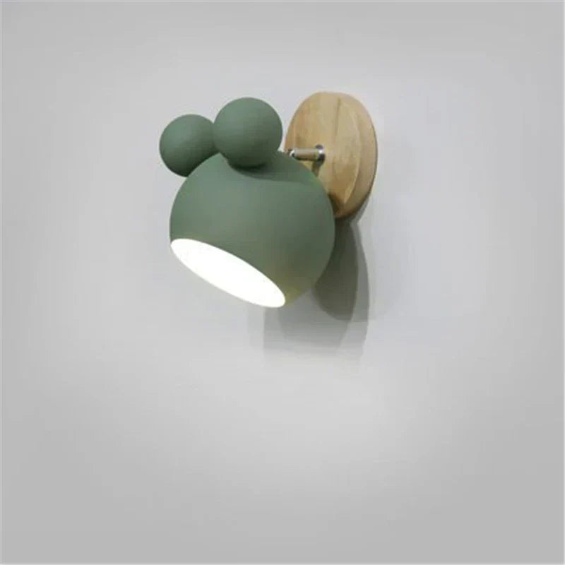 Nordic Mouse-Inspired Wall Lamp – Stylish LED Wall Light for Kids’ Rooms & Modern Interiors