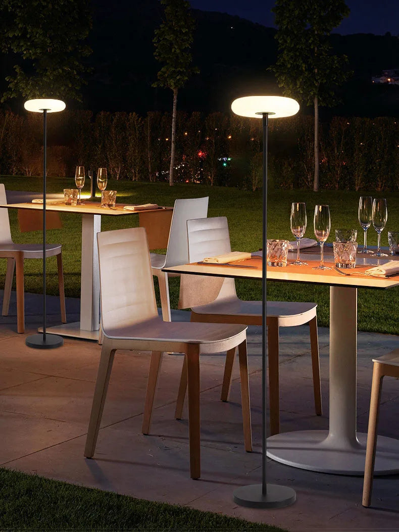 Solenva Portable Garden Lamp – Solar & USB Rechargeable Outdoor Light | Minimalist LED Floor Lamp for Indoor & Outdoor Spaces