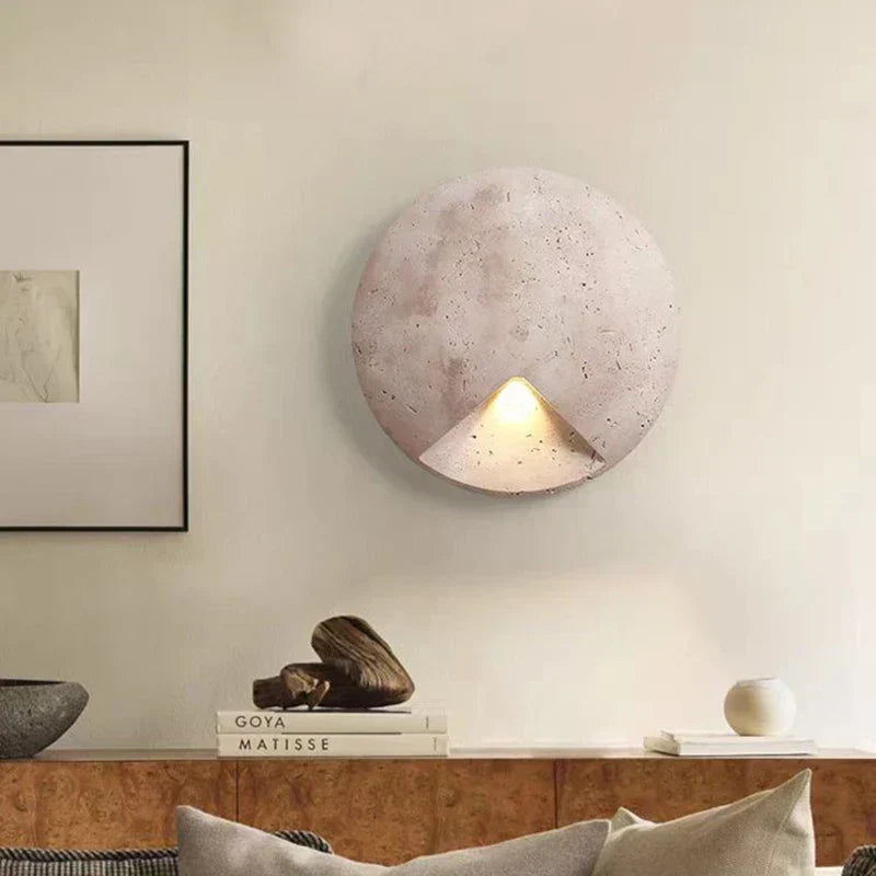 ArtaStone Wall Light – Natural Stone LED Wall Lamp | Art Deco Ambient Lighting | Luxury Interior Statement
