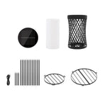 Florenza Lantern Stand – Solar Garden Light with Planter Holder | Decorative Outdoor Lighting for Gardens, Balconies & Terraces
