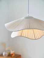 Nordic Linen Pendant Light – Scandinavian Fabric Ceiling Lamp | Soft Ambient Lighting | Japandi Interior Elegance
