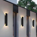 Triglow LED Outdoor Wall Light – Waterproof Modern Sconce | Contemporary Exterior Lighting