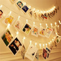 LumaClip LED Photo Clip String Lights – 3M Decorative Photo Display Lights | 20 LED Clips for Photos, Cards & Seasonal Décor