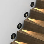 LED Motion Sensor Step Light – Recessed Wall Lamp | Smart Stair & Hallway Lighting | Modern Aluminium Design
