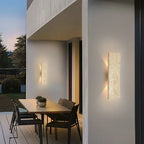 StoneAura LED Wall Light – Waterproof Natural Stone Indoor & Outdoor Wall Lamp | Dimmable Architectural Lighting