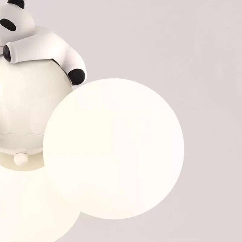 Cubilume Bear Ceiling Light – Cartoon Balloon LED Lamp | Playful Kids Room Lighting for Imaginative Spaces