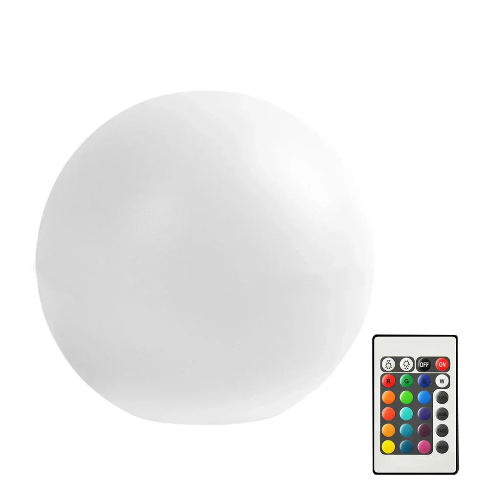 AquaSphere RGB Floating Pool Lights – Waterproof LED Glow Balls with Remote Control | Colour-Changing Pool & Garden Lighting