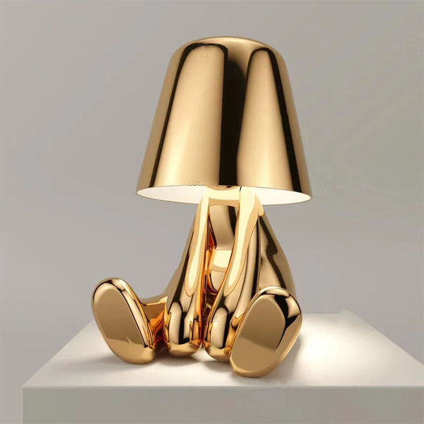AuraForm Rechargeable Table Lamp – Cordless Dimmable LED Light | Premium Modern Ambient Lighting