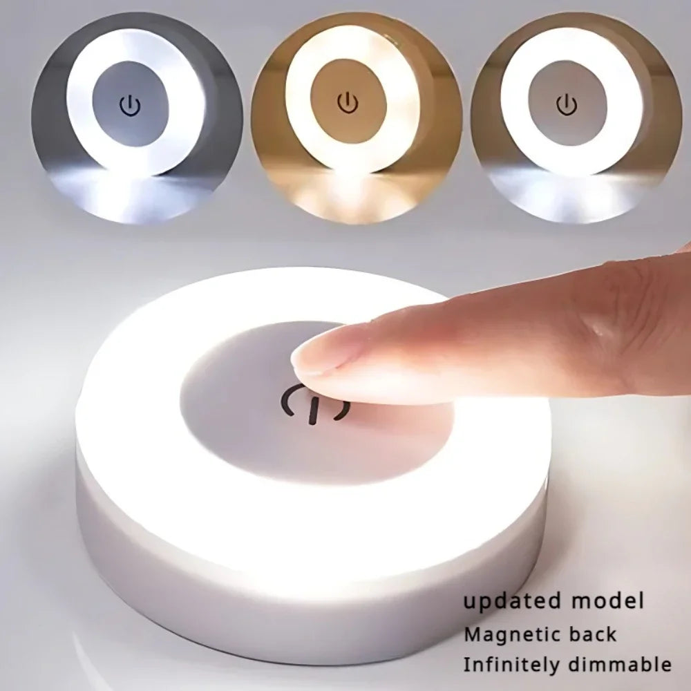 Novalyte Touch Lamp – Rechargeable LED Night Light | Portable Ambient Table Lamp for Modern Spaces