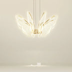 Butterfly Glow LED Pendant Light – Dimmable Designer Ceiling Light | Remote-Controlled Ambient Lighting | Contemporary Luxury Interior Feature