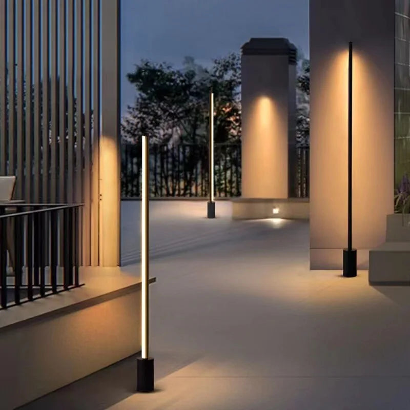Virello Outdoor Bollard Light – Modern LED Garden Lamp | Waterproof Landscape Lighting for Contemporary Exteriors
