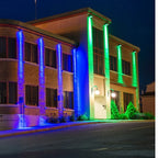 LUMIBEAM SoloSpot RGB LED Outdoor Wall Spotlight – IP66 Waterproof | 12W Exterior Accent Lighting