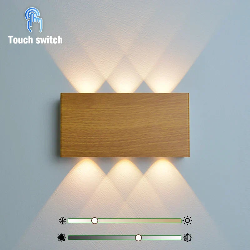 Wireless LED Wall Light – Rechargeable Touch Lamp | Dimmable 3-Colour Lighting | Modern Cordless Interior Light