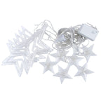 SternGlanz 3.5M LED Star Curtain Lights – 138 LED Christmas Window Lights for Home, Parties & Festive Decorations
