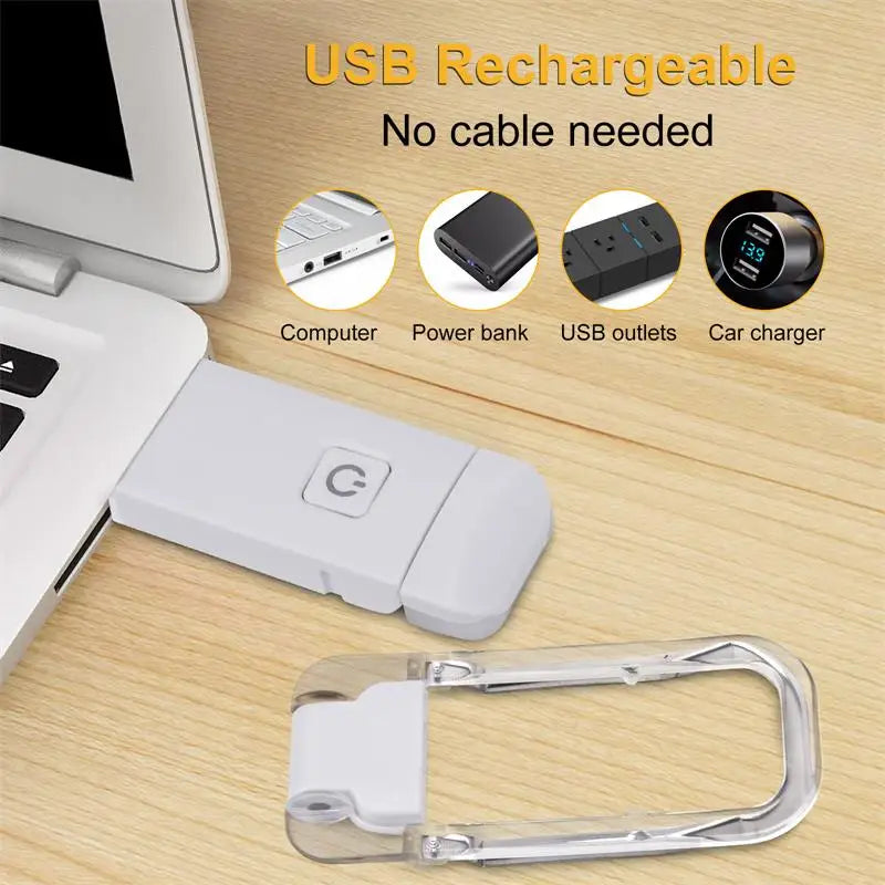Novalume Reading Light – Portable Rechargeable LED Book Lamp | Eye-Friendly Adjustable Reading Light