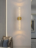 LumiGlas Crystal Wall Light – Luxury Bubble LED Sconce | Modern Designer Accent Lighting