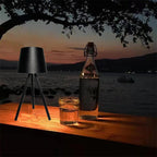 Rechargeable Tripod Table Lamp – Modern Minimalism with Portable Elegance