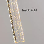 LumiGlas Crystal Wall Light – Luxury Bubble LED Sconce | Modern Designer Accent Lighting