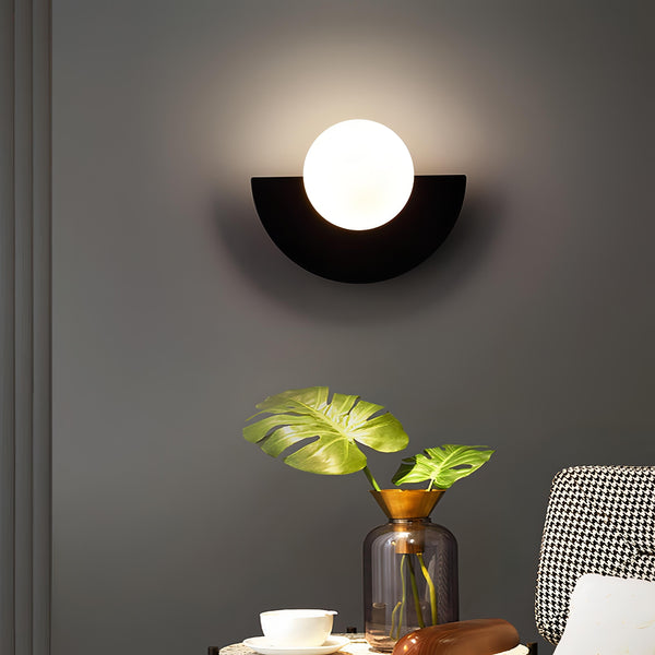 Everest Arc Wall Light – Nordic Semi-Circle Sconce | Scandinavian Designer Accent Lighting