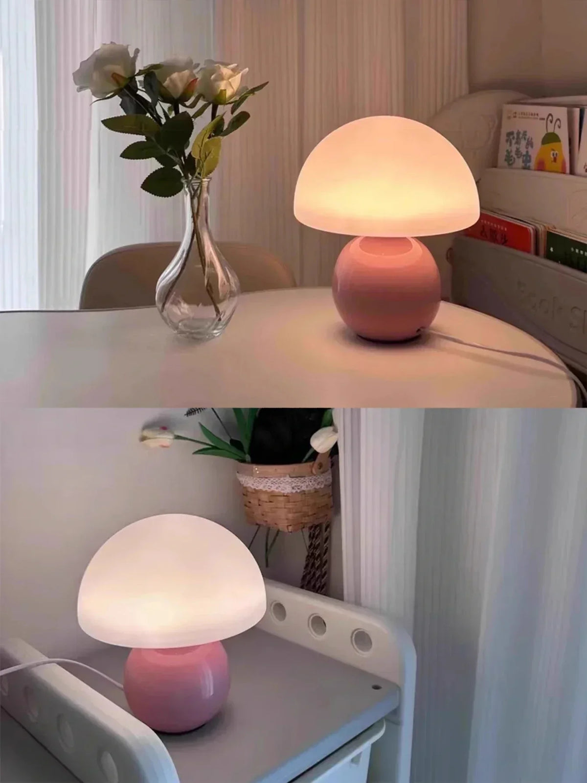GlowMood USB Table Lamp – Dimmable LED Mood Light in Modern Colours