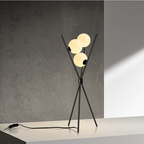 LunaArc LED Floor & Table Lamp – 2-in-1 Dimmable Designer Light | Modern Ambient Lighting