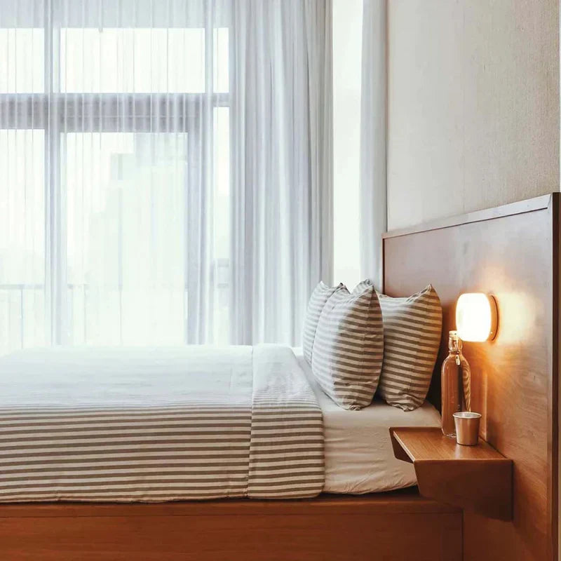 Modern LED Wall Sconce – Minimalist Ambient Wall Light | Contemporary Interior Accent Lighting