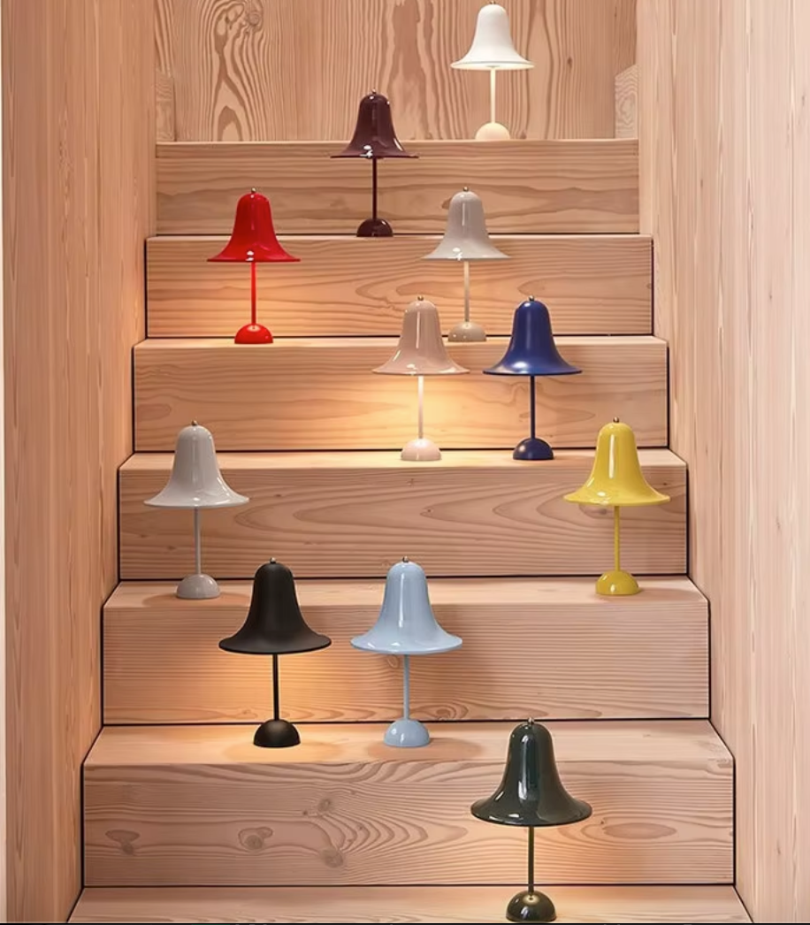 Capella Rechargeable Table Lamp – Cordless Designer LED Light | Portable Ambient Lighting for Modern Interiors